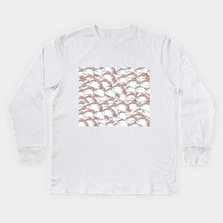 Nigiri ebi - shrimp everywhere Kids Long Sleeve T-Shirt